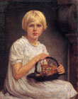 La bimba bionda con gattino